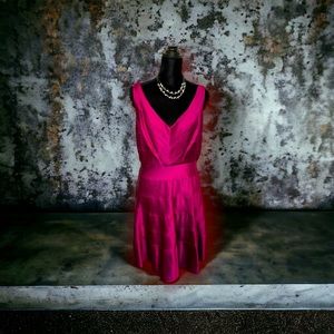 Magenta Sleeveless Dress